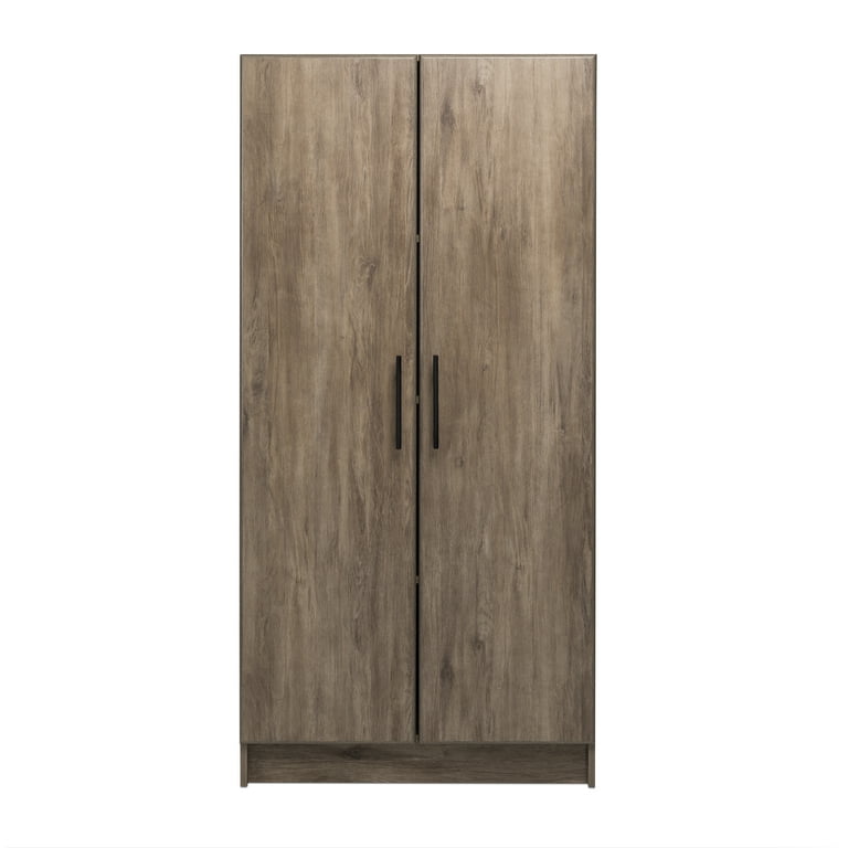 Prepac Elite 32-in W x 65-in H Wood Composite White Freestanding Utility  Storage Cabinet