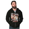thumbnail image 4 of Street Fighter Rise and Grind Ryu Zip Hoodie Sweatshirt Men Brisco Brands M, 4 of 6
