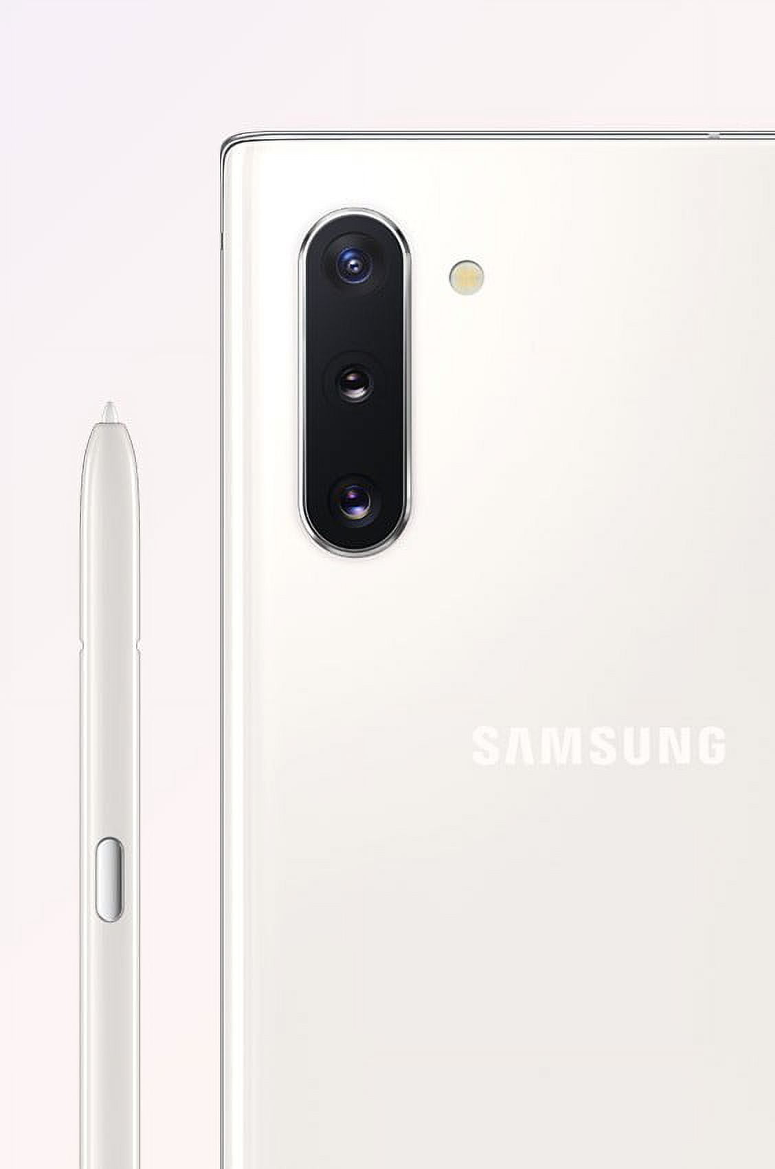 Restored Samsung Galaxy Note 10 Fully Unlocked Cell Phone 256GB Aura White (Refurbished)