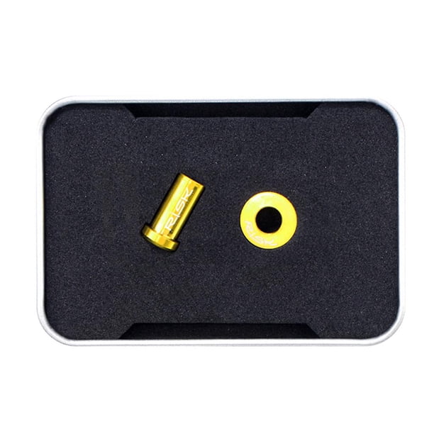 15mm Tuerca de titanio con juego de arandelas, pinza de freno para bicicleta, tuerca fija, tornillo de bloqueo, junta de pernos M6 X 10/15/20/25/30/40mm
