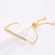 thumbnail image 4 of Pulseras de tenis para mujer Pulseras de oro para mujer Pulseras de oro ajustables cúbicas de oro para mujer, 4 of 5