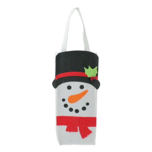Don Mechanic Snowman Pouch with Christmas Place Mats - 13.5" - Set of 4