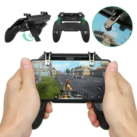 Mobile Phone Game Controller Mobile Gaming Trigger for PUBG/Fortnite/Rules of Survival Gaming Grip and Gaming Joysticks for 4.5-6.5inch Android iOS