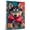 Alaskan Malamute, variant on Pumi Dog Playing Boxing Stretched Canvas Size 8x12 – Vintage Style Pumi Dog Art for Boxing Fans, Great Gift for Dog Owners