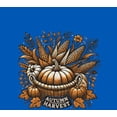 thumbnail image 4 of Autumn Harvest Adult Royal Blue Crew Neck Short Sleeve Tee-Medium, 4 of 4