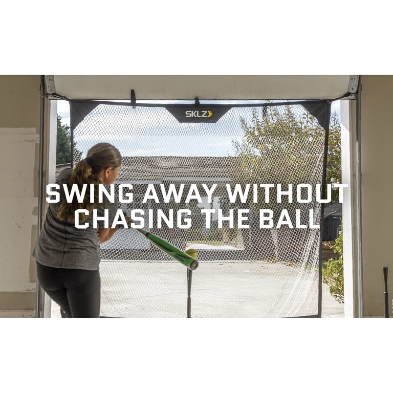 SKLZ Suspended Sport Training Net, 7' x 7.5' Attaches to garage