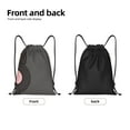 thumbnail image 4 of Bingfone Vinyl Records Drawstrings Backpacks Bags for Men Women Gym Drawstrings Bag-Small, 4 of 8