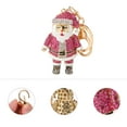thumbnail image 6 of Raindrops Rosy Santa Claus Keychain with Highquality Alloy Material and Rhinestone Decoration for Keys 1 Pc, 6 of 8