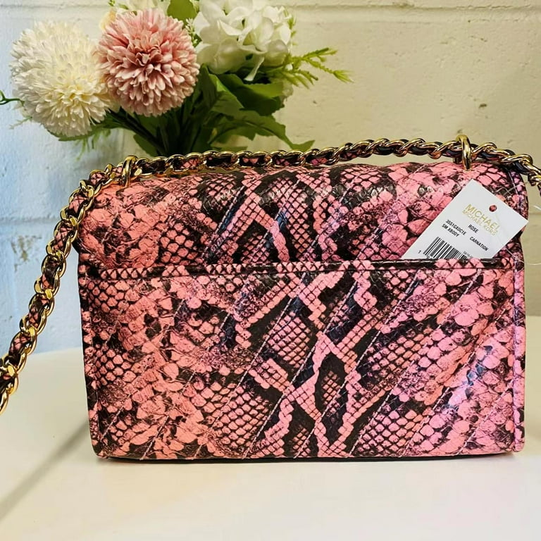 Michael kors bag snake print hot sale