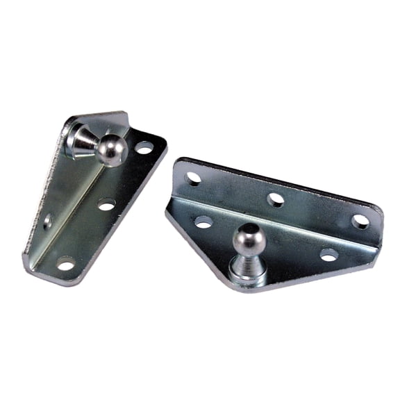 JR Products BR-12553 - Steel L-Shaped Lift Support Mounting Brackets