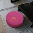 thumbnail image 1 of Cojín de meditación, 40 cm de diámetro, cómodo para sentarse en el suelo, lavable, 10cm Cola Cojín del asiento, 1 of 8