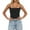 Black, variant on Kureaily Women's Slim Fit Sleeveless Tank Top With Removable Padding Adjustable Strap Camisole For Layering And Casual Wear Womens Casual Tank