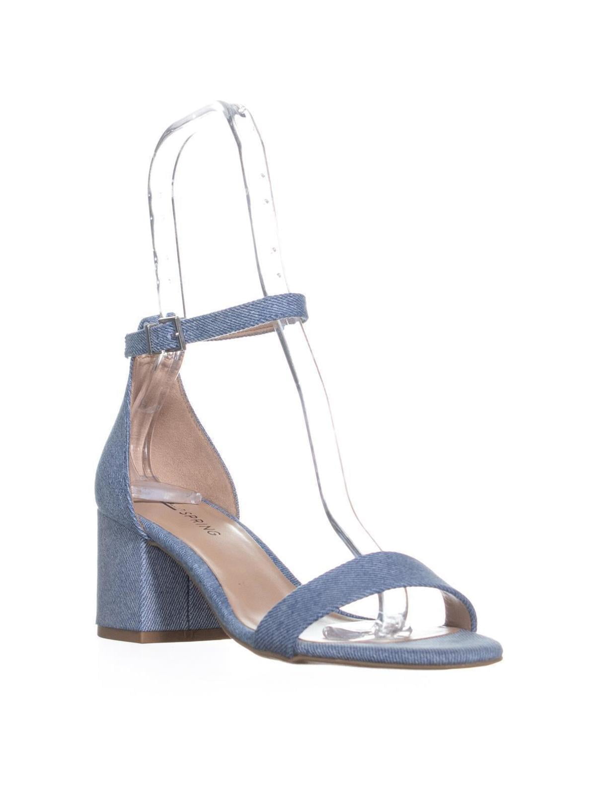Womens Call It Spring Stangarone Ankle Strap Sandals, Light Blue