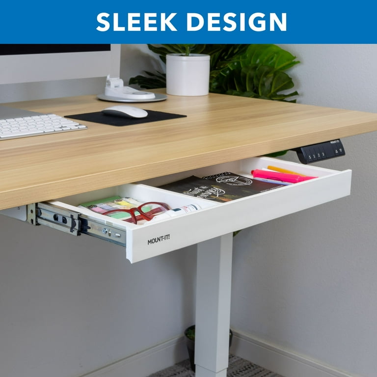 Mount It Under Desk Drawer White