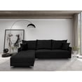 thumbnail image 2 of Sala esquinera El Bazar Store Caslon Negro 260x180 cm Lino nacional Modular, 2 of 6