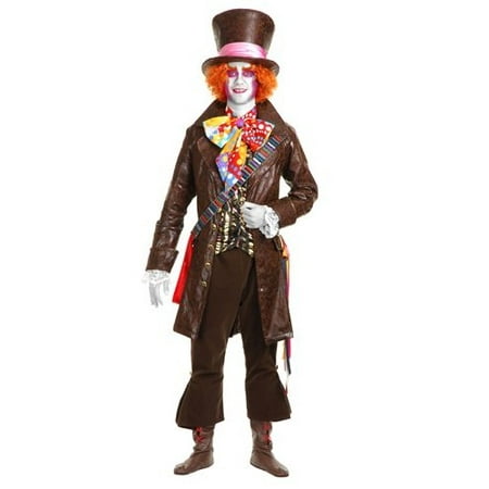 Mens Electric Mad Hatter Mens Costume (Hat/Gloves/Wig/Make-Up not included)