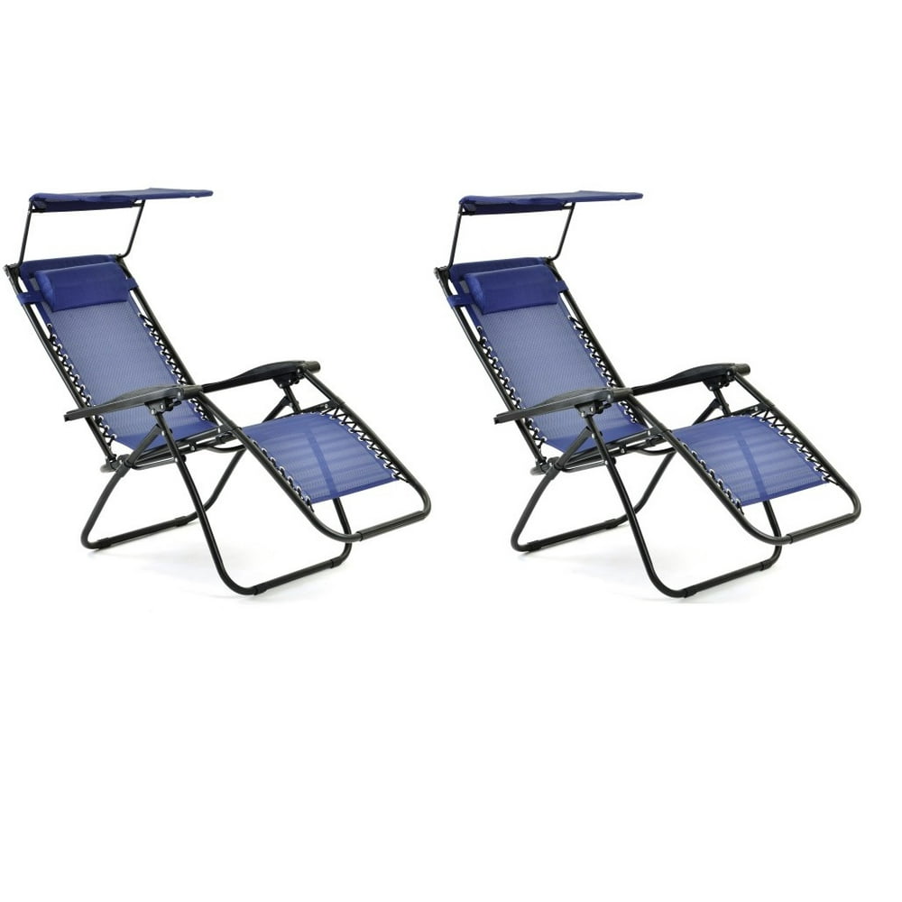 Clearance! Modern Lounge Chair Set of 2, Outdoor Chaise Lounges with