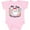AD-Pink, variant on My Second Christmas Santa with Candy Canes Boys or Girls Baby Bodysuit