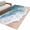 Lake Blue, variant on 4'x6' Area Rugs, Aqua Coastal Indoor Outdoor Area Rug for Living Room Bedroom, Summer Beach Seaside Nautical Washable Bathroom Rugs Kitchen Floor Carpet Mats Home Decor Aesthetic