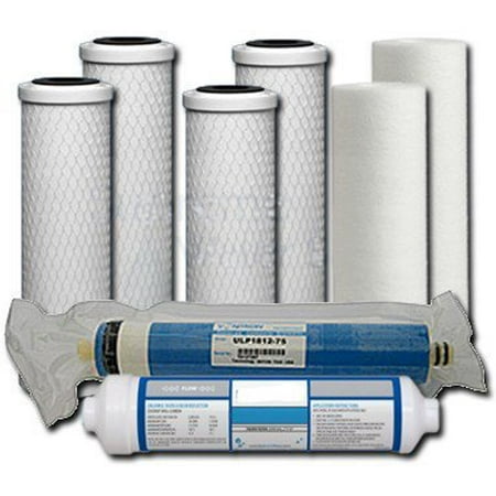 - Universal 5-Stage Under Sink Reverse Osmosis Annual Replacement Filter Kit by Complete Filtration Services