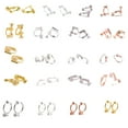 thumbnail image 2 of ZLight 10pcs Ear Clip Converters Earring Accessories Screw/Lever Non-Pierced Handmade with Loop Plastic Pads Findings Type15 1Set, 2 of 6