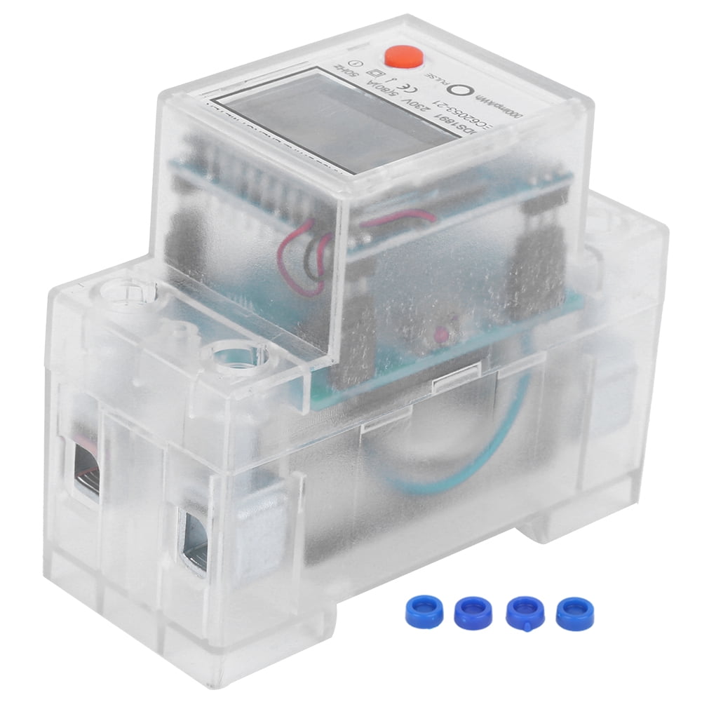 DINRail Electric Meter, Electronic KWh Meter, Accurately Measure No