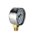 thumbnail image 2 of Pool Central Side Mount Stainless Steal Pressure Gauge 2.75" (50mm) - White/Silver, 2 of 4
