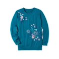 thumbnail image 2 of Woman Within Plus Size Printed Sweatshirt, 2 of 6