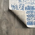 thumbnail image 6 of JONATHAN Y BOHEMIAN FLAIR 3 x 5 Area Rug, Ferro Filigree - Cream/Blue, BMF108A-3, 6 of 7
