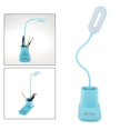 thumbnail image 3 of Lámpara de escritorio LED con inalámbrico, iluminación de lámpara de mesa con 3 niveles de brillo Azul jinwen lámpara de noche de escritorio, 3 of 8