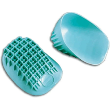 Tuli’s Heavy Duty Heel Cups, Green - Pro Heel Cup Shock Absorption and Cushion Inserts for Plantar Fasciitis, Sever's Disease and Heel Pain Relief,