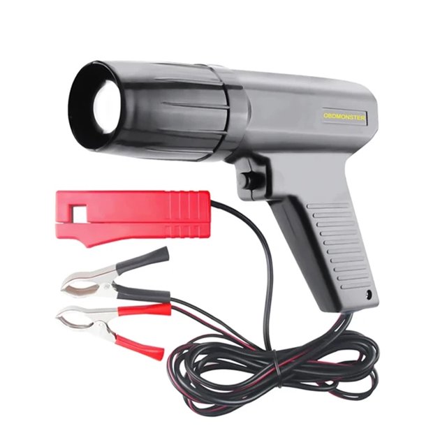 Luz de sincronización de encendido inductivo de 12 V 2025, lámpara estroboscópica de sincronización de encendido de motor de gasolina para motocicleta de automóvil, herramienta