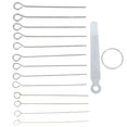 thumbnail image 2 of 1 Set Guitar Nut Slotting File Kit Luthier Repair Tool Rods Filing Set R174, 2 of 2