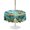 Blue, Orange, Green, variant on Outdoor Tablecloth with Umbrella Hole for Patio/Picnic/Party/Camping, Golden White Fish Waterproof Table Cloth Rectangle Table Cover Washable, Summer Pond Botanical Lucky (52"x 70")