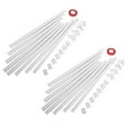 thumbnail image 1 of 2X One-Cord Channel Cable Concealer - CMC-03 Cord Cover Wall Cable Management System - 125 Inch Cable Hider Raceway Kit, 1 of 7