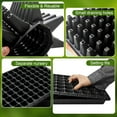 thumbnail image 4 of Cell Thick Durable Flats Vegetable Fruit Seeds Seedling Plastic Plug Farmer Nursery Trays Roots, 4 of 9