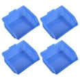 thumbnail image 1 of 4PCS Herramientas de almacenamiento Organizadores de almacenamiento apilable Piezas de almacenamiento Bins de almacenamiento de almacenamiento Organizadores de piezas, 1 of 7