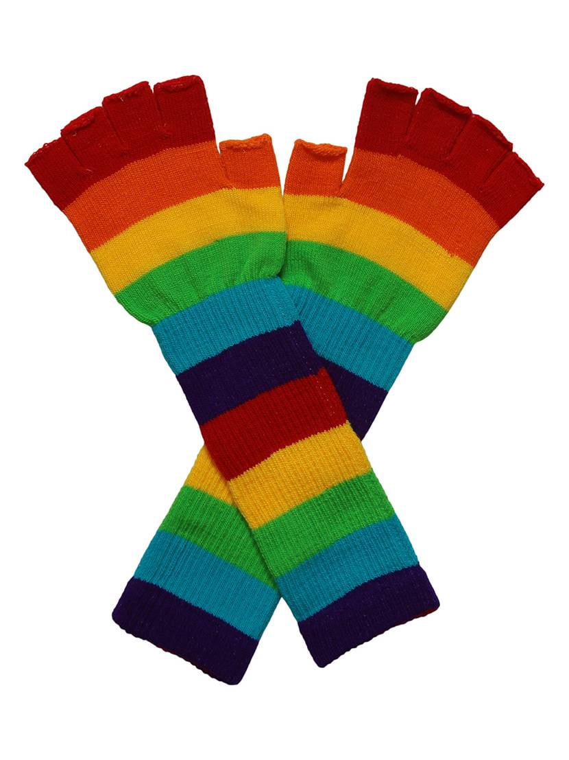 Rainbow Bright Costume Kit, Gloves And Socks