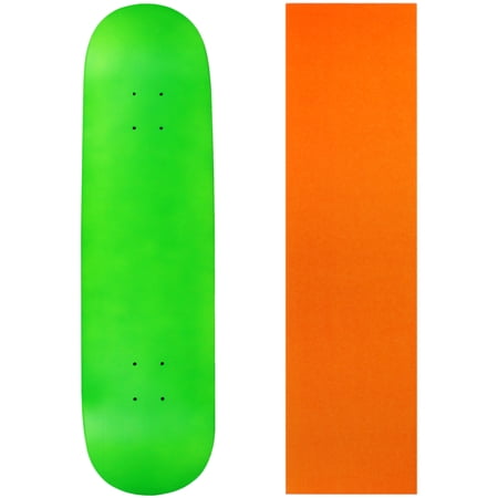 Skateboard Deck Pro 7-Ply Canadian Maple NEON GREEN With Griptape 7.5  - 8.5 price history on PriceWatchPro