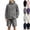 02# Dark Gray, variant on Mens Tracksuit Casual 2 Piece Waterproof Rain Jacket and Cargo Shorts Set Athletic Jogging Sports Outfits,Dark Gray,L