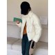thumbnail image 5 of Abrigo cálido de invierno para mujer, chaqueta de plumón corta, chaqueta de plumón de pato gruesa de 90 pulgadas, parka 2024, nueva moda urbana, chaqueta de plumón informal de pan, 5 of 5