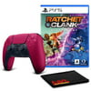 PS5 DualSense Wireless Controller (Cosmic Red) with Ratchet and Clank