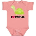 thumbnail image 3 of Inktastic I Love Turtles Cute Kids Boys or Girls Baby Bodysuit, 3 of 5