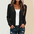 thumbnail image 7 of Hilenly Cardigan Sweaters for Women Lightweight Open Front Cardigan Long Sleeve V Neck Button Down Casual Knit Sweater, 7 of 7