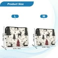 thumbnail image 4 of FORMRS 13-13.3 inch Laptop Sleeve Case Soft Carrying Quilted Computer Bag Cover, Christmas Plaid Forest, 4 of 7