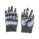 thumbnail image 2 of Guantes de hombre lobo, guantes de monstruo, accesorio de disfraz para adulto, negro aterrador para hombres y mujeres Estilo A, 2 of 9