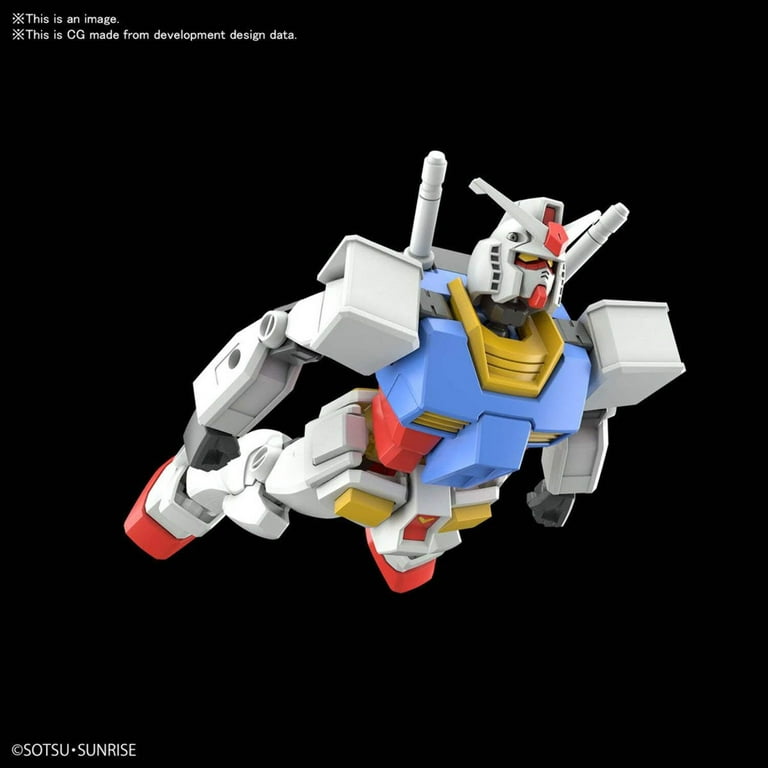 Mobile Suit Gundam RX-78-2 EG 1:144 Model Kit - Walmart.com