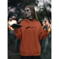 thumbnail image 2 of Funny Cute Halloween Bat Hoodie Women -Image by Shutterstock, Female XX-Large, 2 of 4