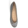 thumbnail image 5 of Victoria K Women's Faux Fur With Rhinestone Ballerina Flats, 5 of 5