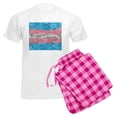 thumbnail image 6 of CafePress - Abstract Paint Splatter Transgender Pride Flag Pajamas - Men's Light Loose Fit Cotton Pajama Set, 6 of 7